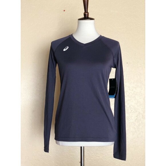 ASICS Women's Circuit Warm-Up LS Tee XS - Picture 2 of 8